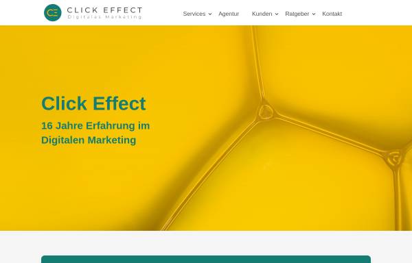 Vorschau von www.clickeffect.de, Click Effect Internet Marketing GmbH