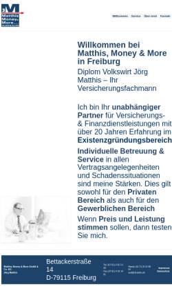 Vorschau der mobilen Webseite www.joerg-matthis.de, Finanzservice Jörg Matthis