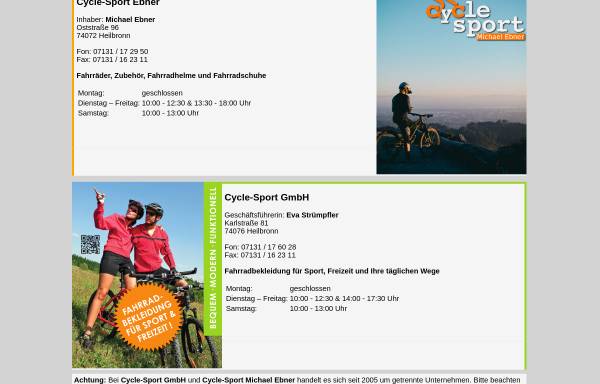 Vorschau von www.cycle-sport.de, Cycle-Sport