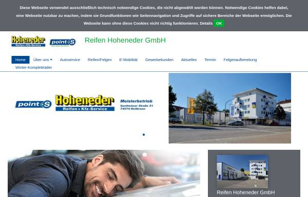 Vorschau von www.reifen-hoheneder.de, Reifen Hoheneder