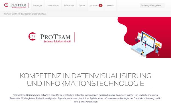 Vorschau von proteam.de, ProTeam