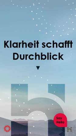 Vorschau der mobilen Webseite www.hettenbach.de, Hettenbach GmbH.+Co. Werbeagentur GWA