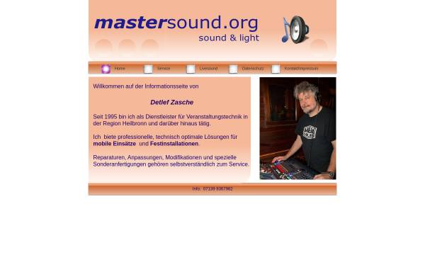 Vorschau von www.master-sound.com, Mastersound
