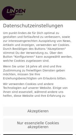 Vorschau der mobilen Webseite www.linden-entdecken.de, Linden entdecken... Achim Brandau