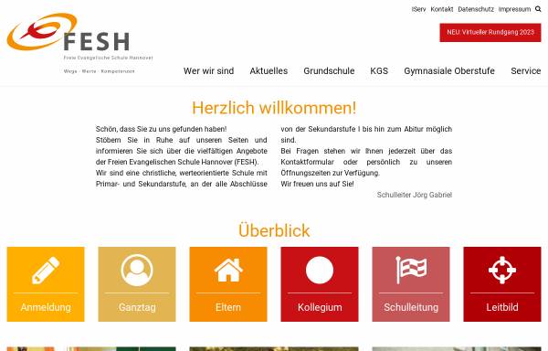 Vorschau von www.fesh.de, Freie Evangelische Schule