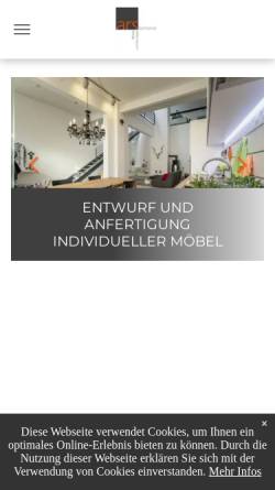 Vorschau der mobilen Webseite www.arsformandi.de, Ars formandi GmbH