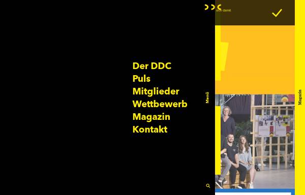 Vorschau von www.ddc.de, DDC - Deutscher Designer Club