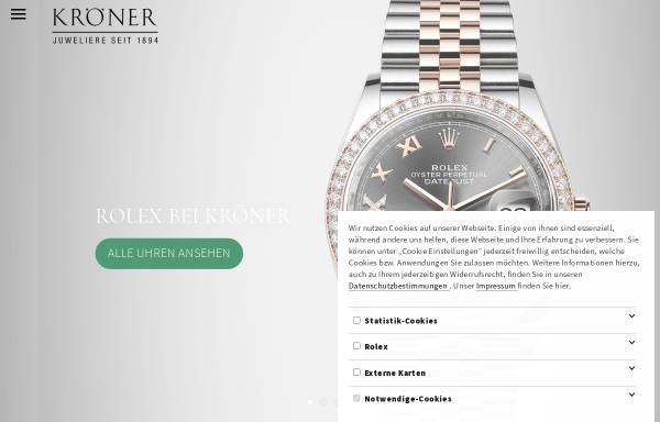 Vorschau von www.juwelier-kroener.de, Juwelier Kröner