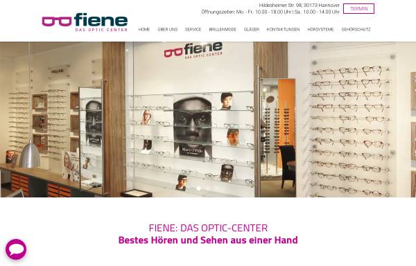 Vorschau von fiene.de, Optiker Fiene oHG
