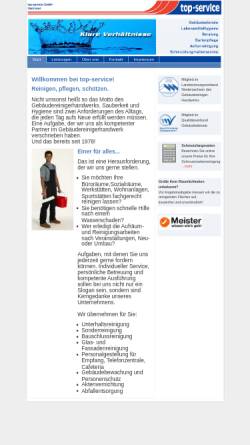 Vorschau der mobilen Webseite topservice-gmbh.de, top-service GmbH