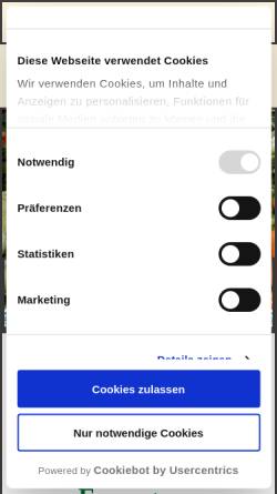 Vorschau der mobilen Webseite bauernmarkt-hannover.de, Förderverein Bauernmarkt Hannover e.V.