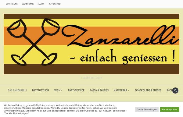 Vorschau von zanzarelli.de, Zanzarelli - Sandra Kinat