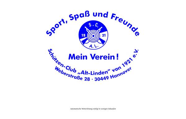 Vorschau von www.schuetzen-club-alt-linden.de, Schützen-Club „Alt-Linden“ von 1921 e.V.