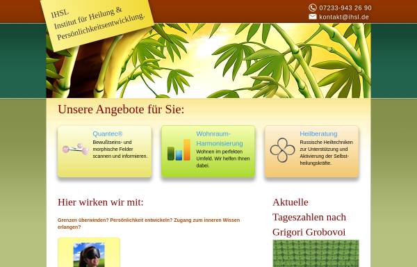 Vorschau von www.ihsl.de, Internet, Hard- & Software Lösungen