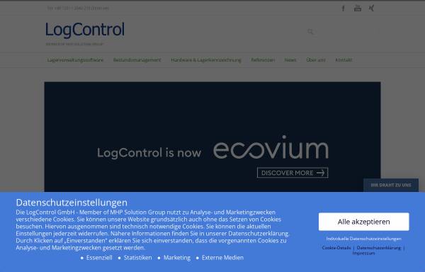 Vorschau von www.logcontrol.de, LogControl GmbH