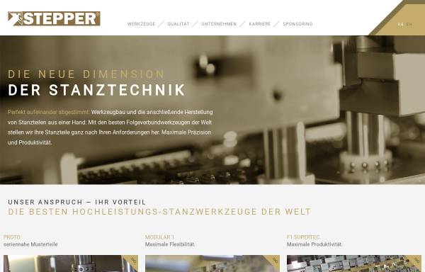 Vorschau von www.stepper.de, Fritz Stepper GmbH & Co. KG