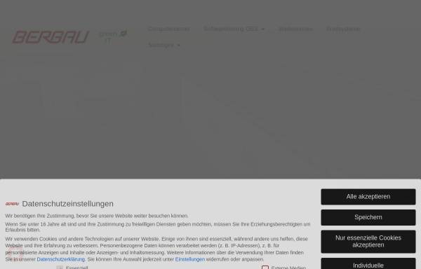 Vorschau von www.bergau.de, Bergau EDV-Systeme und Bürotechnik
