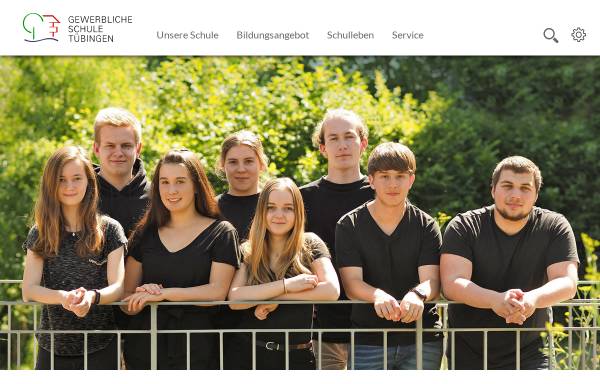 Vorschau von www.gs-tuebingen.de, Gewerbliche Schule Tübingen