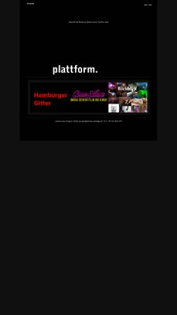 Vorschau der mobilen Webseite www.plattform-nobudget.de, Plattform: [no budget]