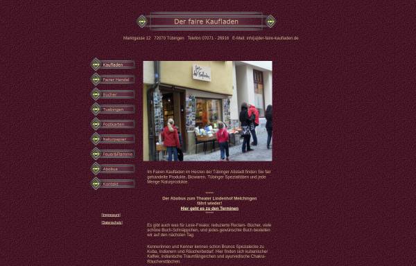 Vorschau von www.derfairekaufladen.de, Der faire Kaufladen
