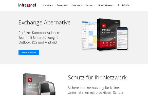 Vorschau von www.intra2net.com, Intra2net AG