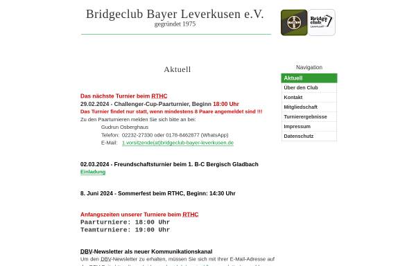 Bridgeclub Bayer Leverkusen e.V.