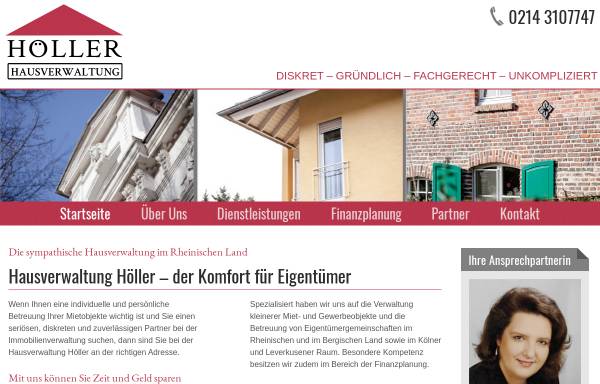 Vorschau von www.hausverwaltung-hoeller.de, Hausverwaltung Hoeller