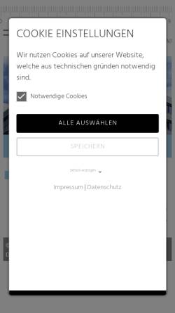 Vorschau der mobilen Webseite www.seidensticker-architektur.de, Andreas Seidensticker