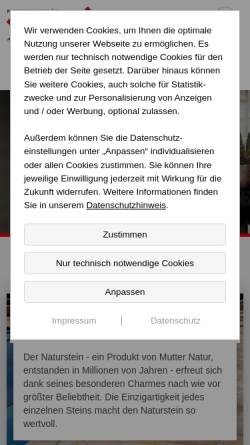 Vorschau der mobilen Webseite www.fliesen-lauterjung.de, Volker Lauterjung, Fliesenfachgeschäft