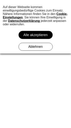 Vorschau der mobilen Webseite www.baudekoration-richardt.de, Baudekoration Richardt GmbH & Co. KG