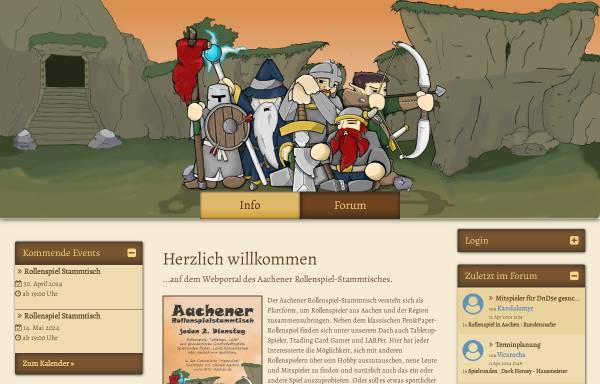 Vorschau von www.rpg-aachen.de, Aachener Rollenspiel-Stammtisch (RPG-Aachen)