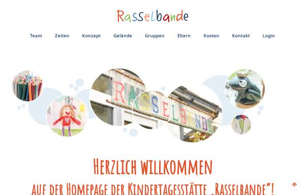 Vorschau von www.rasselbande-aachen.de, Kindertagesstätte Rasselbande e.V.