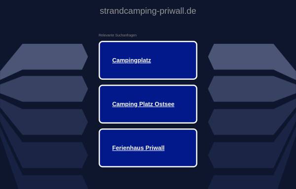 Vorschau von www.strandcamping-priwall.de, Strandcamping Priwall