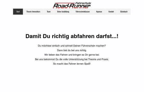 Vorschau von www.fahrschule-road-runner.de, Fahrschule Road - Runner