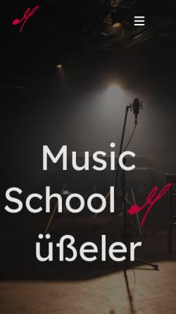 Vorschau der mobilen Webseite www.musikschule-muesseler.de, Musikschule Müßeler