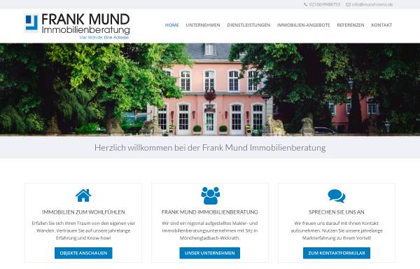 Vorschau von www.mund-immo.de, Frank Mund Immobilienberatung
