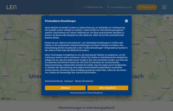 Vorschau von www.gladbau.de, Gladbau - Baubetreuungs- und Verwaltungs GmbH