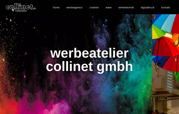 Vorschau von www.collinet.de, Werbeatelier Collinet GmbH
