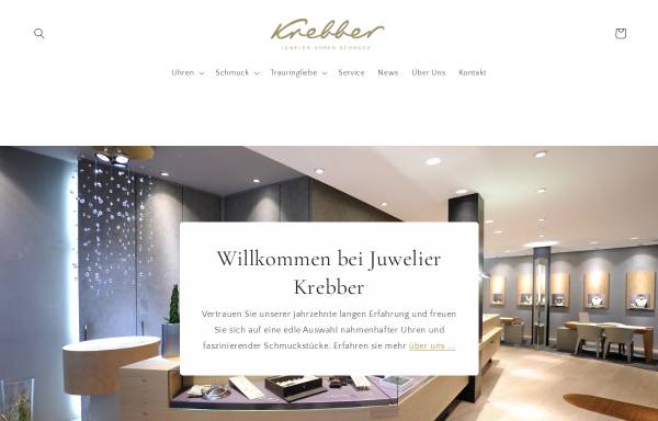 Vorschau von www.juwelierkrebber.de, Krebber Zeit & Schmuck GmbH