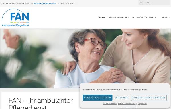 Vorschau von www.fan-en.de, FAN - Freie Alten- und Nachbarschaftshilfe