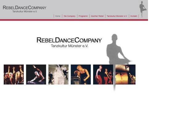 Vorschau von www.rebeldancecompany.de, Rebeldance Company Tanzkultur Münster e.V.