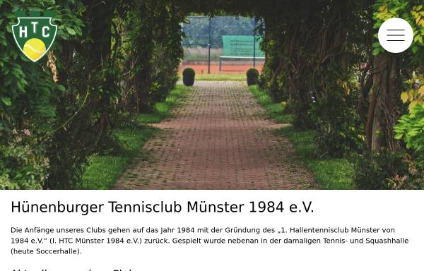 Vorschau von www.huenenburger-tc.de, Hünenburger Tennis-Club Münster 1984 e. V.