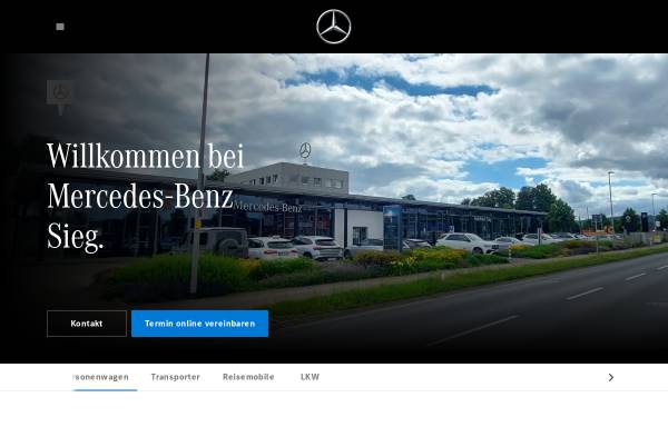 Vorschau von www.mercedes-benz-sieg.de, Autohaus Sieg GmbH