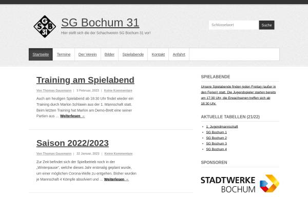 Vorschau von sgbochum31.info, Schachgesellschaft Bochum 1931