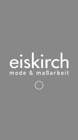 Vorschau der mobilen Webseite www.eiskirch.com, Eiskirch