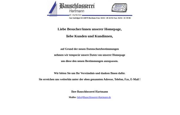 Bauschlosserei-Hartmann