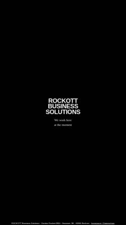 Vorschau der mobilen Webseite www.rockott.de, Rockott Internet-Solutions