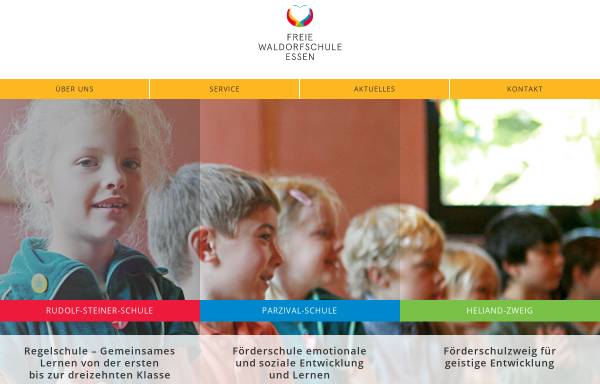 Vorschau von www.waldorfschuleessen.de, Freie Waldorfschule Essen