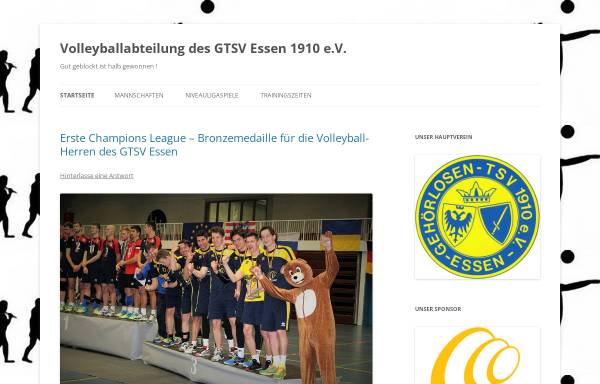 Gehörlosen-Turn- und Sportverein 1910 Essen e.V., Abteilung Volleyball