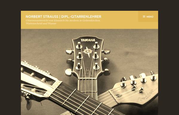 Vorschau von www.straussworks.de, Straussworks - Gitarrenunterricht von Klassik bis Rock